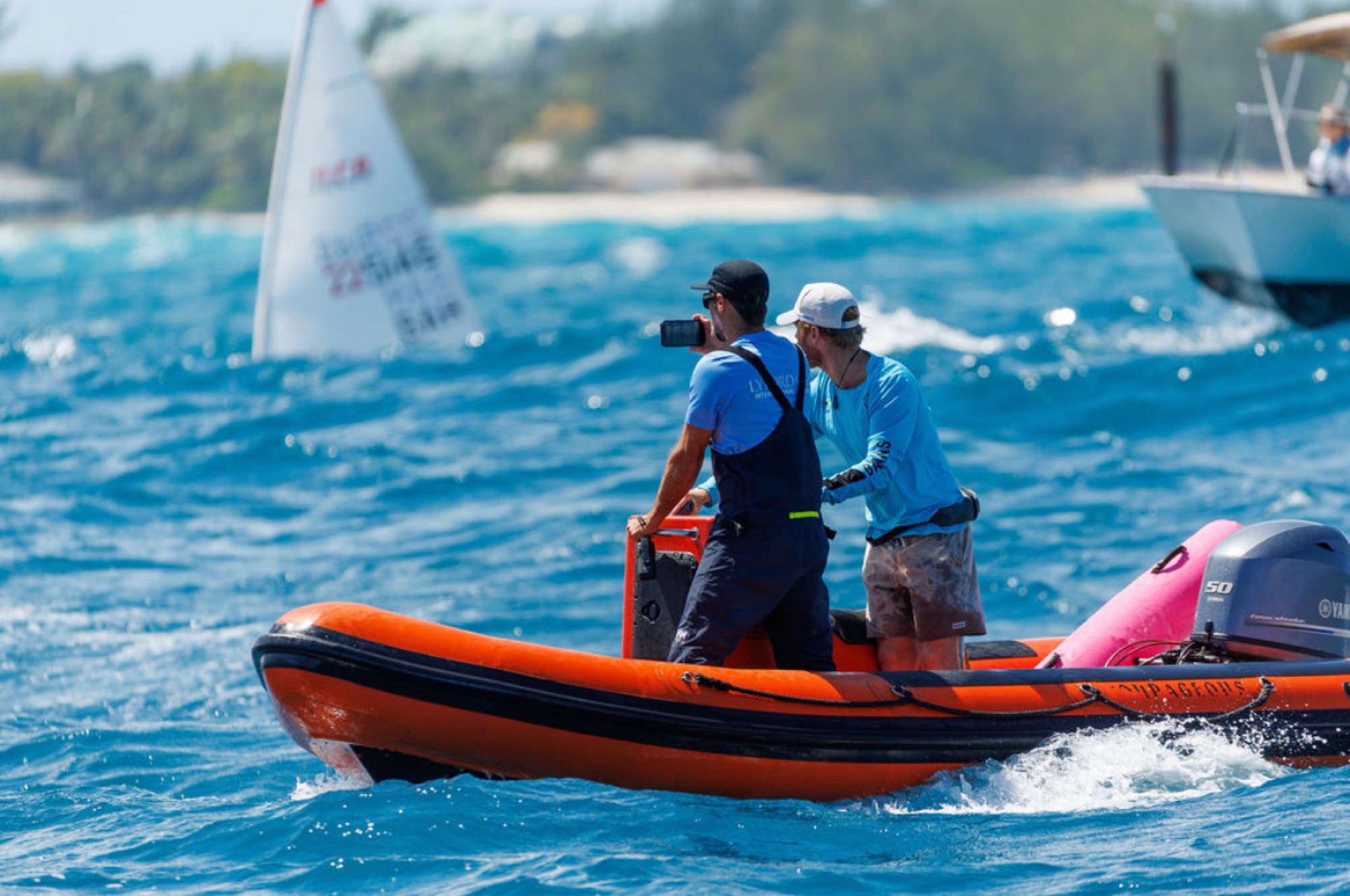 SailBetter coaches working with young sailors